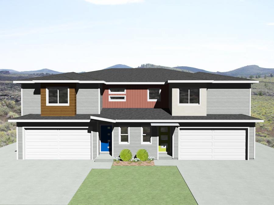 Twin Home a 3 bedroom 2 bath home. | Smart Dwellings